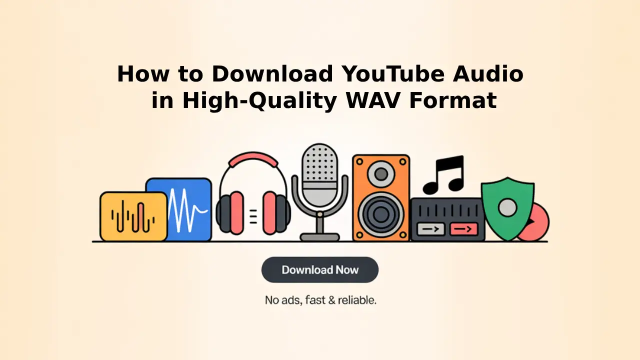 YT to WAV Converter: How to Download YouTube Audio in High-Quality WAV Format